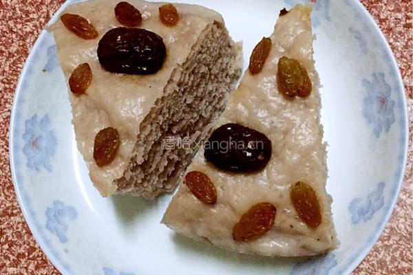 紫薯发糕