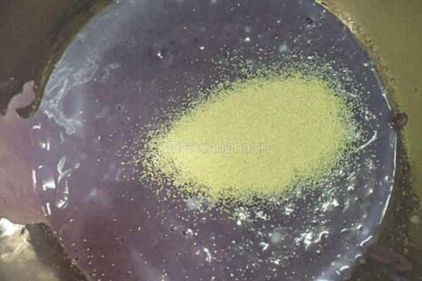 紫薯发糕的做法图解4