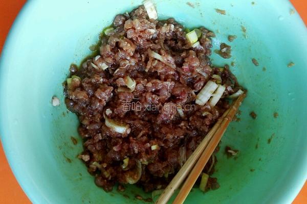 豇豆香菇蒸肉的做法图解5