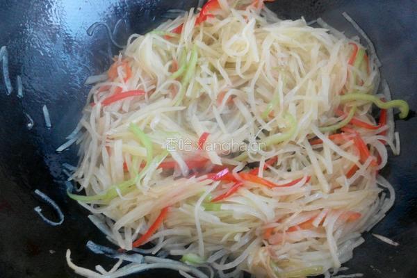 酸辣土豆丝的做法图解4
