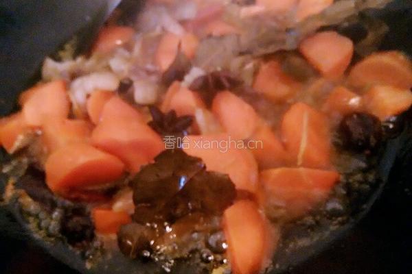 五香胡萝卜肉片的做法图解5