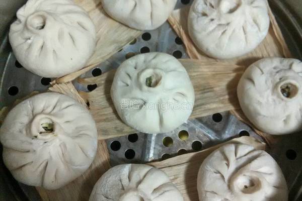 荠菜包子的做法图解13
