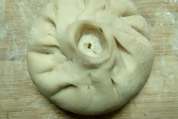 荠菜包子的做法图解12