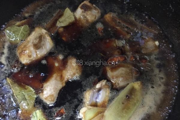 胡萝卜板栗排骨的做法图解10