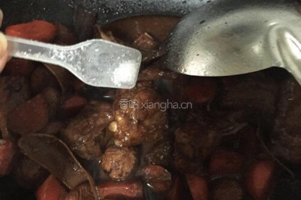 胡萝卜板栗排骨的做法图解14