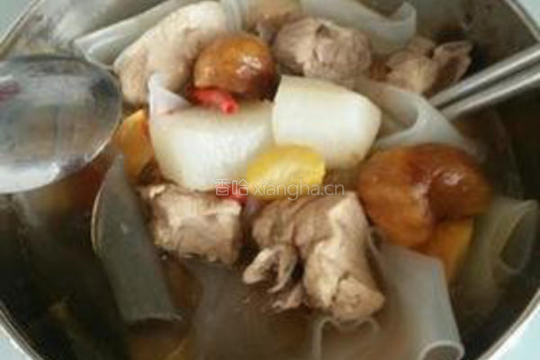 胡萝卜板栗排骨的做法图解15
