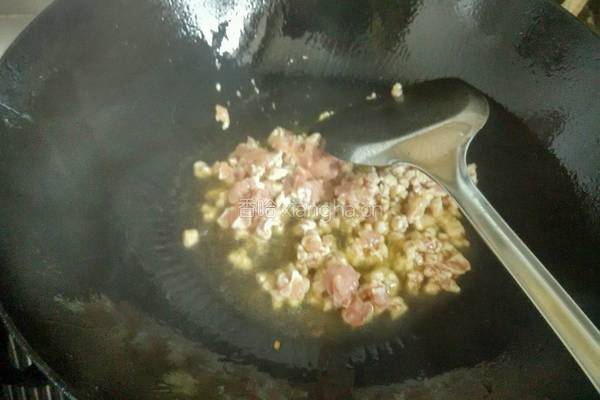 肉沫豆角的做法图解7