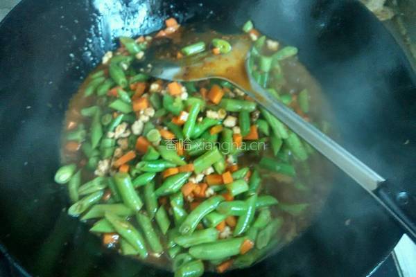 肉沫豆角的做法图解12