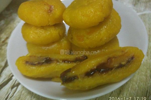 Q糯南瓜饼的做法图解6
