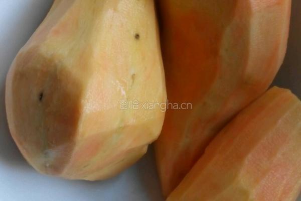 红薯饼的做法图解1
