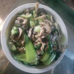 平菇油菜的做法[图]