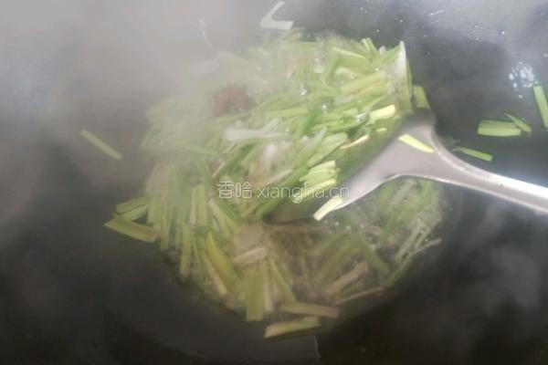 平菇油菜的做法图解4