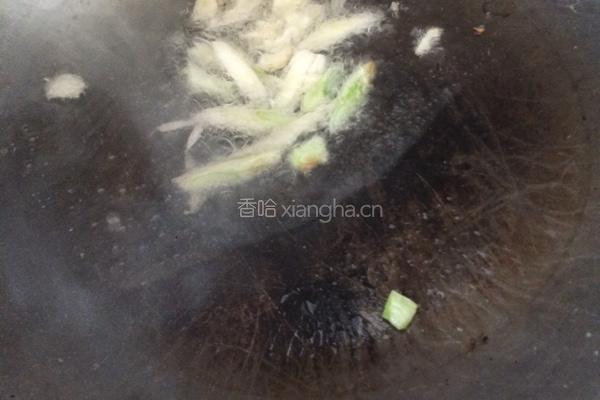 炒白菜馒头的做法图解4
