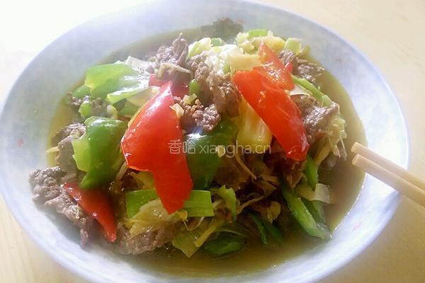 葱香牛肉的做法图解8