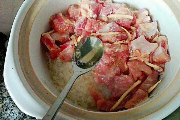 排骨煲仔饭的做法图解6