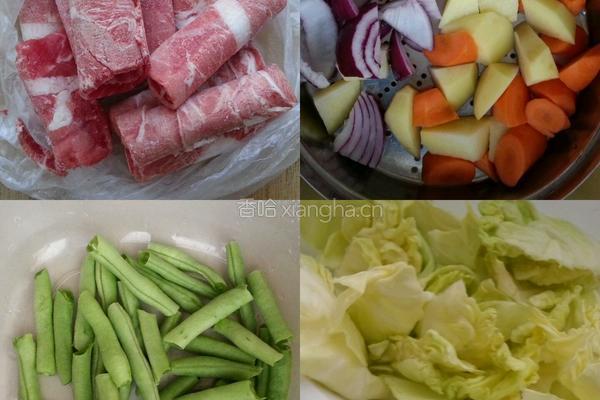 日式土豆炖牛肉的做法图解1