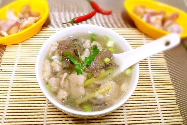 猪心瘦肉汤的做法图解11