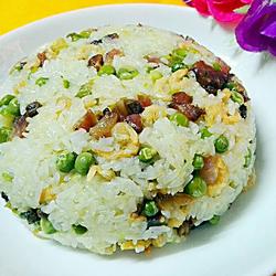 豌豆腊味糯米饭的做法[图]