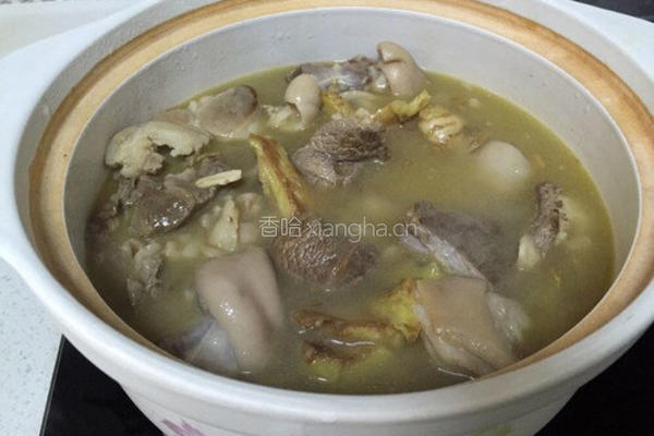 沙茶羊腿煲的做法图解8