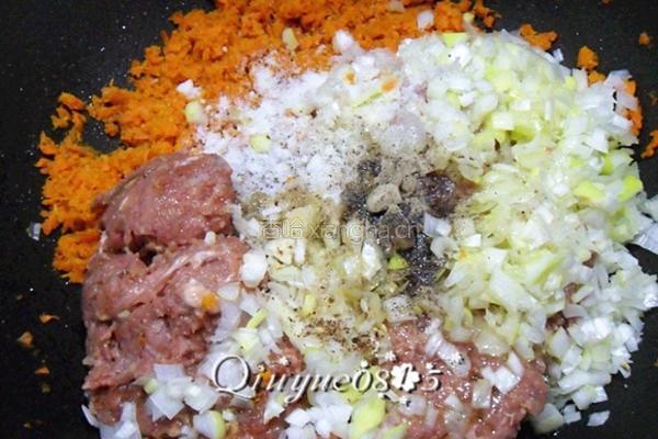 胡萝卜羊肉馅饺子的做法图解5
