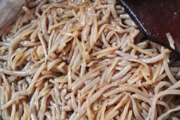 土豆丝炒莜面的做法图解8
