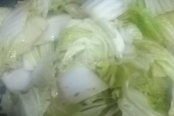 大白菜烧牛肉的做法图解2