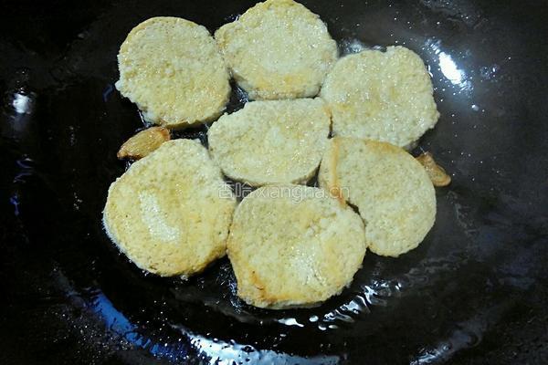 香煎素鸡的做法图解6