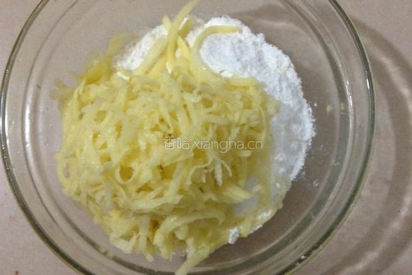 土豆丝饼的做法图解3