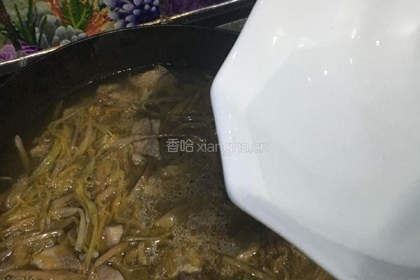 黄花菜干烧肉的做法图解10