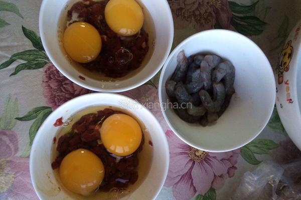 牛肉粒虾仁鸡蛋羹的做法图解4