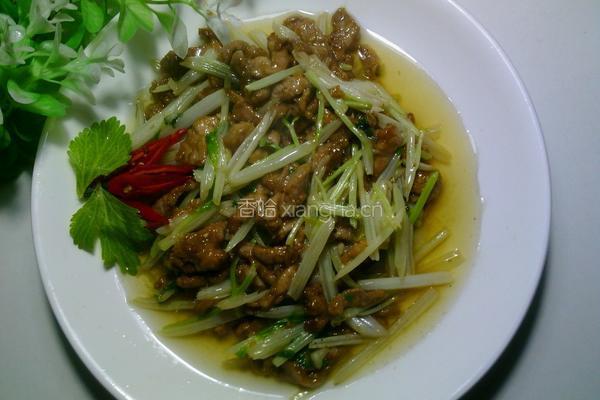 芹菜小炒肉