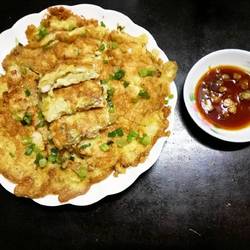 海鲜鸡蛋饼的做法[图]