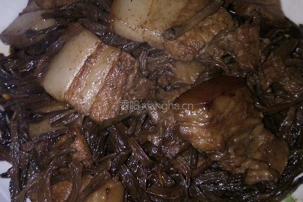 干豆角烧肉的做法图解7