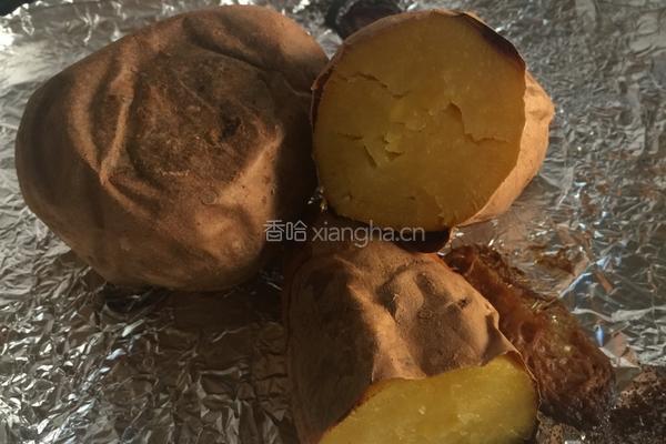 烤红薯~烤箱版的做法图解2