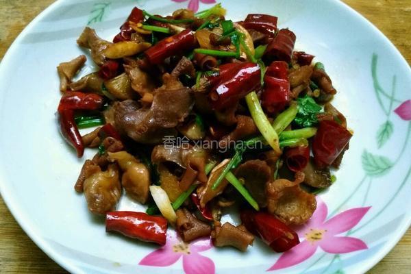 辣炒鸡杂的做法图解13
