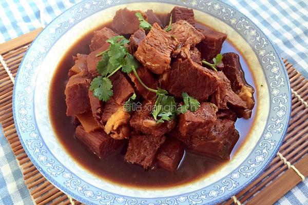 大酱炖牛肉