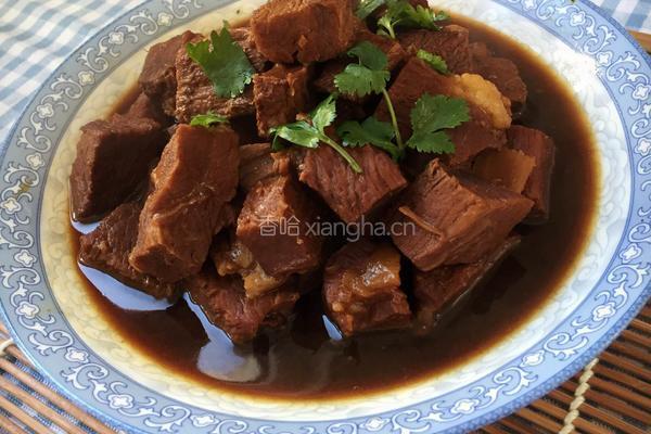 大酱炖牛肉的做法图解8