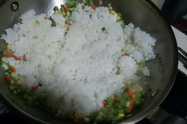 花式炒饭的做法图解8
