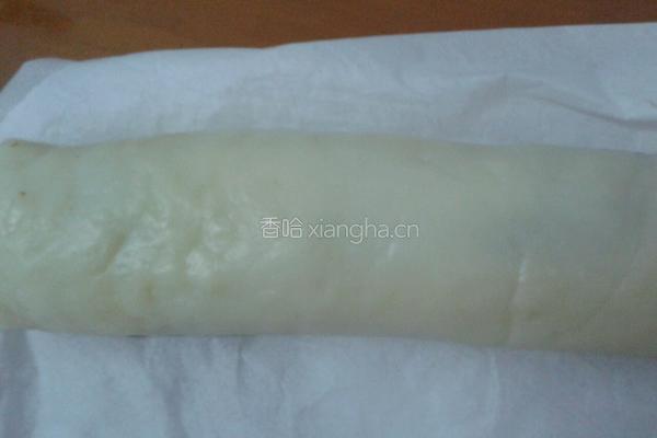 红豆沙椰蓉糯米卷的做法图解5