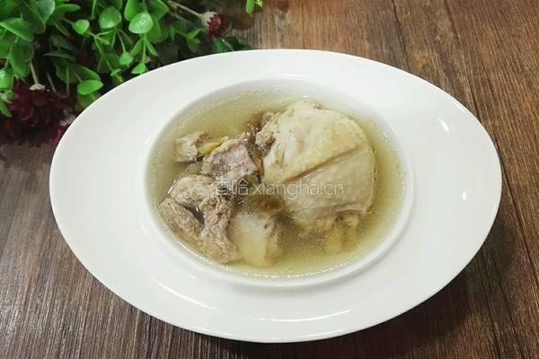 田七炖鸡汤的做法图解8