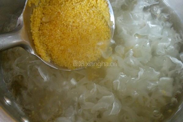 银耳小米粥的做法图解8