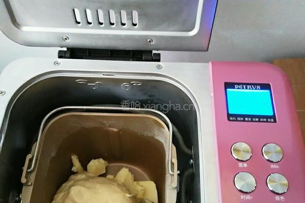 豆沙吐司面包的做法图解2