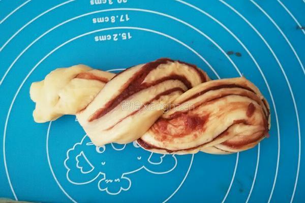 豆沙吐司面包的做法图解12