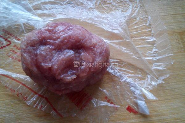 咸甜肉末豌豆(母亲版)的做法图解3