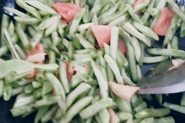 木耳炒龙豆的做法图解6