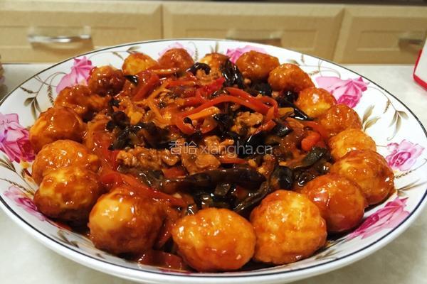 金玉满堂（鱼香鹌鹑蛋）的做法图解17