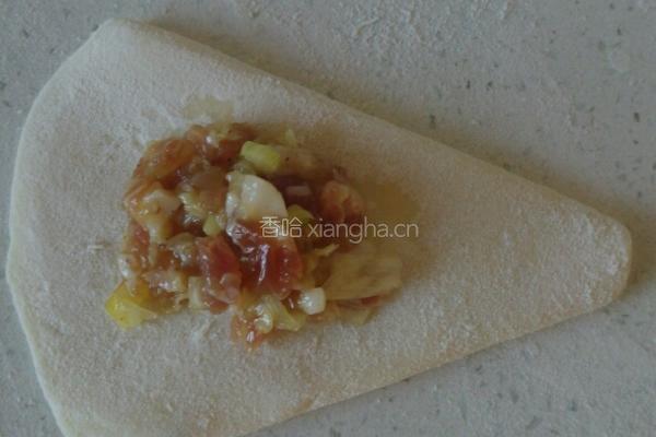 蝴蝶蒸饺的做法图解4