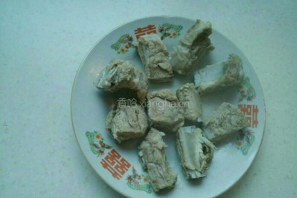 土豆烧排骨的做法图解4