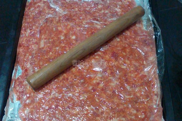 手工蜜汁猪肉脯的做法图解5