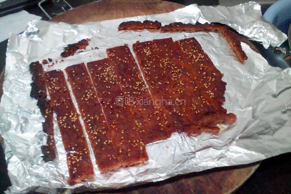 手工蜜汁猪肉脯的做法图解8